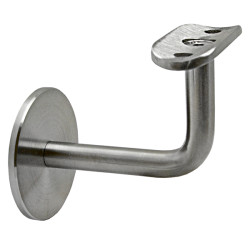 Držiak madla ø 42,4 mm na stenu, brúsená nerez AISI 316 Držiak madla ø 42,4 mm na stenu, brúsená nerez AISI 316